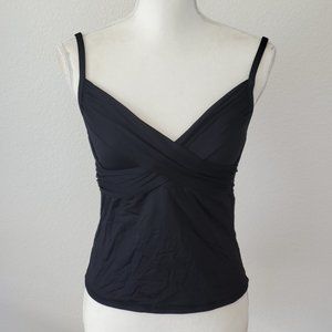 Island Goddess Over The Shoulder Wrap Tankini Top